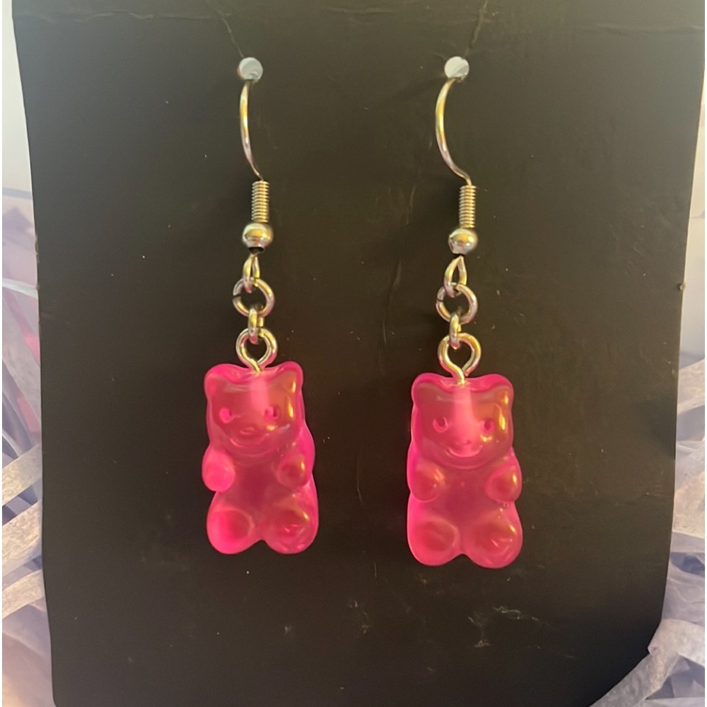 Gummy bear earrings